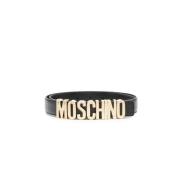 Moschino Svarta Bälten för Män Black, Dam