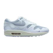 Nike Sprucket Läder Vit Silver Sneakers White, Herr