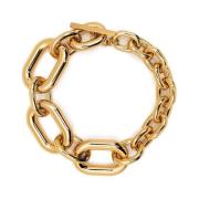 Paco Rabanne Elegant Guld Halsband Yellow, Dam