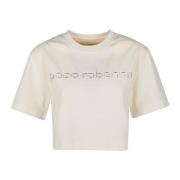 Paco Rabanne Höj din garderob med Nude T-Shirt Beige, Dam