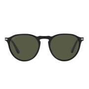 Persol Vintage Geometriska Solglasögon Black, Unisex