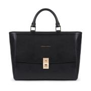 Piquadro Handbags Black, Dam