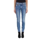 Polo Ralph Lauren Mid rise skinny Jeans Blue, Dam