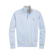 Polo Ralph Lauren Mjuk halvzip tröja Blue, Herr