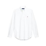 Polo Ralph Lauren Slim Fit Oxford Skjorta White, Herr