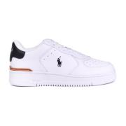 Polo Ralph Lauren Vita/svarta läderskor White, Herr