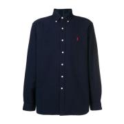 Polo Ralph Lauren Marinblå Oxford Sport Skjorta Blue, Herr