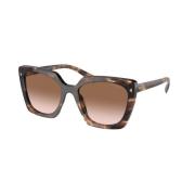 Prada Eleganta solglasögon Pr23Zs Brown, Dam