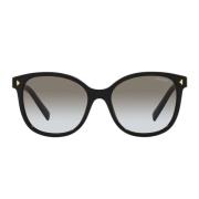 Prada Fyrkantiga solglasögon Pr22Zs 1Ab0A7 Black, Unisex