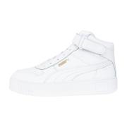 Puma Vita Läderhöga Sneakers White, Dam