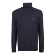 Ralph Lauren Långärmad Pullover Sweaters Blue, Herr