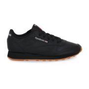 Reebok Klassiska Lädersneakers Black, Dam