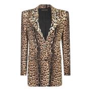 Roberto Cavalli Natural Coats Beige, Dam