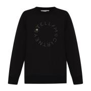 Stella McCartney Avslappnad sweatshirt Black, Dam