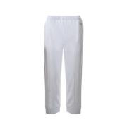 Stella McCartney Bomullsblandade Joggingbyxor White, Dam