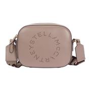 Stella McCartney Mini Logo Crossbody Väska Gray, Dam