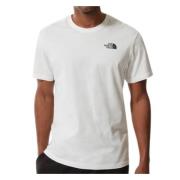 The North Face T-Shirts White, Herr