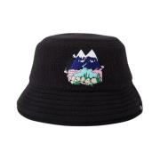 The North Face Grafisk Patch Bucket Hat Black, Dam