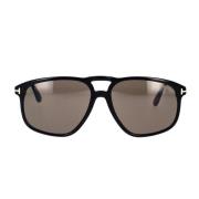 Tom Ford Klassiska Pilot Solglasögon Black, Unisex