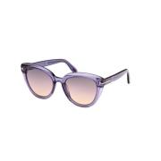 Tom Ford Gradient Rök Solglasögon Purple, Dam