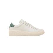 Tommy Hilfiger Lädersula Sneaker Beige, Herr