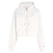 Tommy Hilfiger Oversized Huva Zip-Up Väst - Storlek: S, Material: Över...