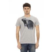 Trussardi T-Shirts Gray, Herr