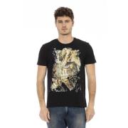 Trussardi T-Shirts Black, Herr