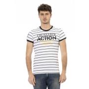 Trussardi T-Shirts White, Herr