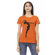Trussardi Action Orange Kortärmad T-shirt Orange, Dam