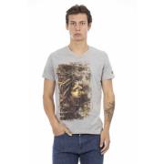 Trussardi T-Shirts Gray, Herr