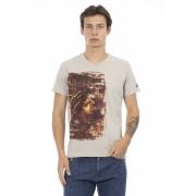 Trussardi T-Shirts Beige, Herr