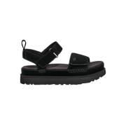 UGG Flat Sandals Black, Dam