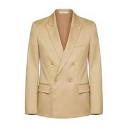 Valentino Herrkläder Beige Blazer Jacka Ss23 Beige, Herr