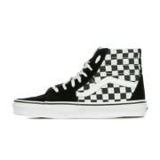 Vans Höga Toppar Rutiga Sneakers Black, Herr