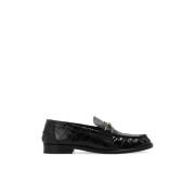 Versace Läderloafers Black, Dam