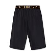 Versace Avslappnade shorts Black, Herr