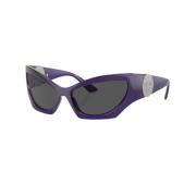 Versace Bold Wpap-Around ;0Ve4450; Solglasögon / Transparent violett P...