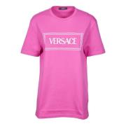 Versace Metall Pinafore T-shirts och Polos Purple, Dam