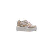 ASH Sneakers kvinnor - Art. Match White-Nude - 36 Beige, Dam