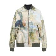 Balmain Omvändbar bomberjacka Multicolor, Herr