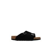 Birkenstock Sliders Black, Dam