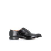 Church's Svarta Oxford Plattskor Black, Herr