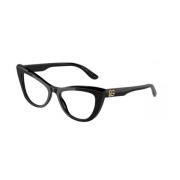 Dolce & Gabbana Eleganta Cat Eye Solglasögon - Dg3354 Vista Black, Dam