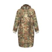 Dolce & Gabbana Camo Huva Jacka White, Herr