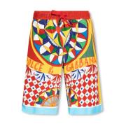 Dolce & Gabbana Bomullsshorts Multicolor, Herr