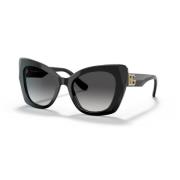 Dolce & Gabbana Stiliga solglasögon för kvinnor Black, Dam