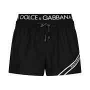 Dolce & Gabbana Svart Havskläder Kostym Black, Herr