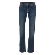 Dolce & Gabbana Stretch Slim-fit Jeans Blue, Herr