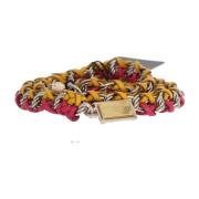 Dolce & Gabbana Kristallprydd bälte för kvinnor Multicolor, Dam